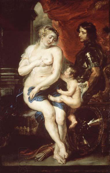 Peter Paul Rubens Venus, Mars and Cupid oil painting picture